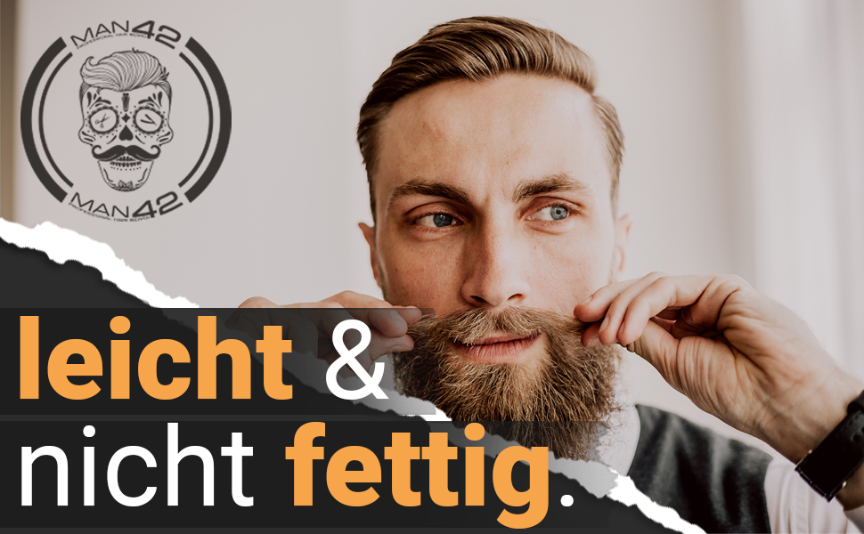 leicht nicht fettend für schnurbart und bart 