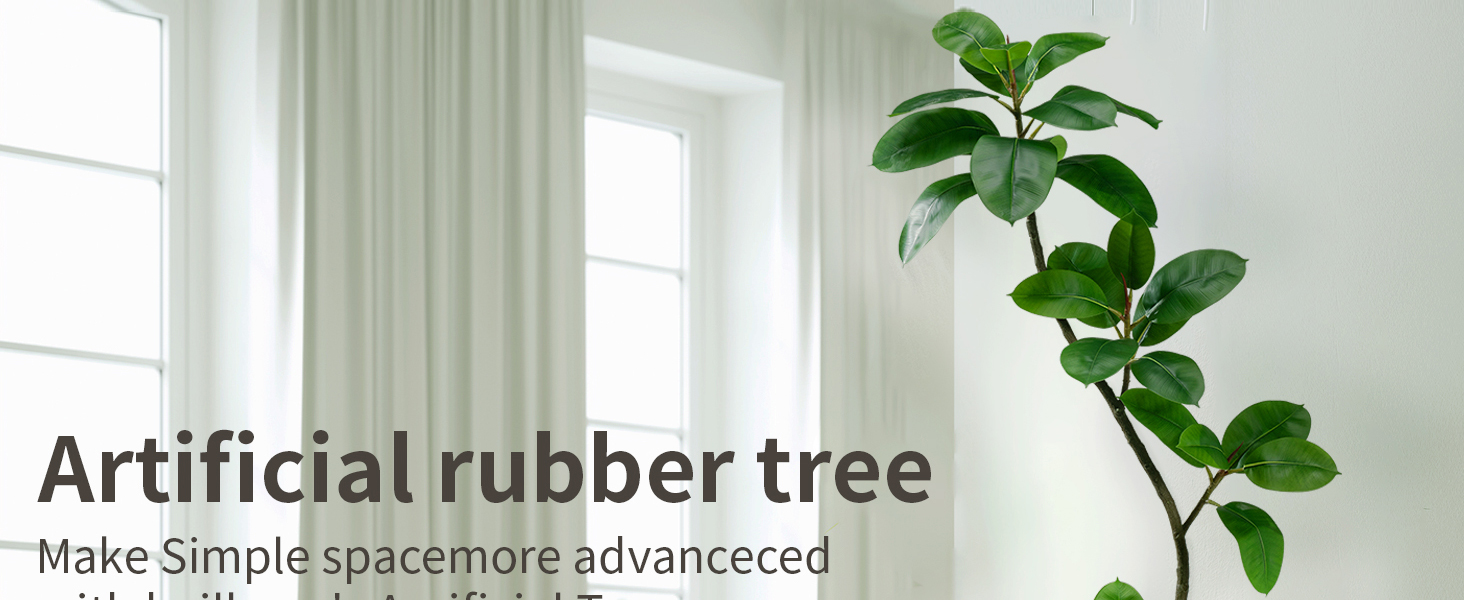 artificial rubber tree