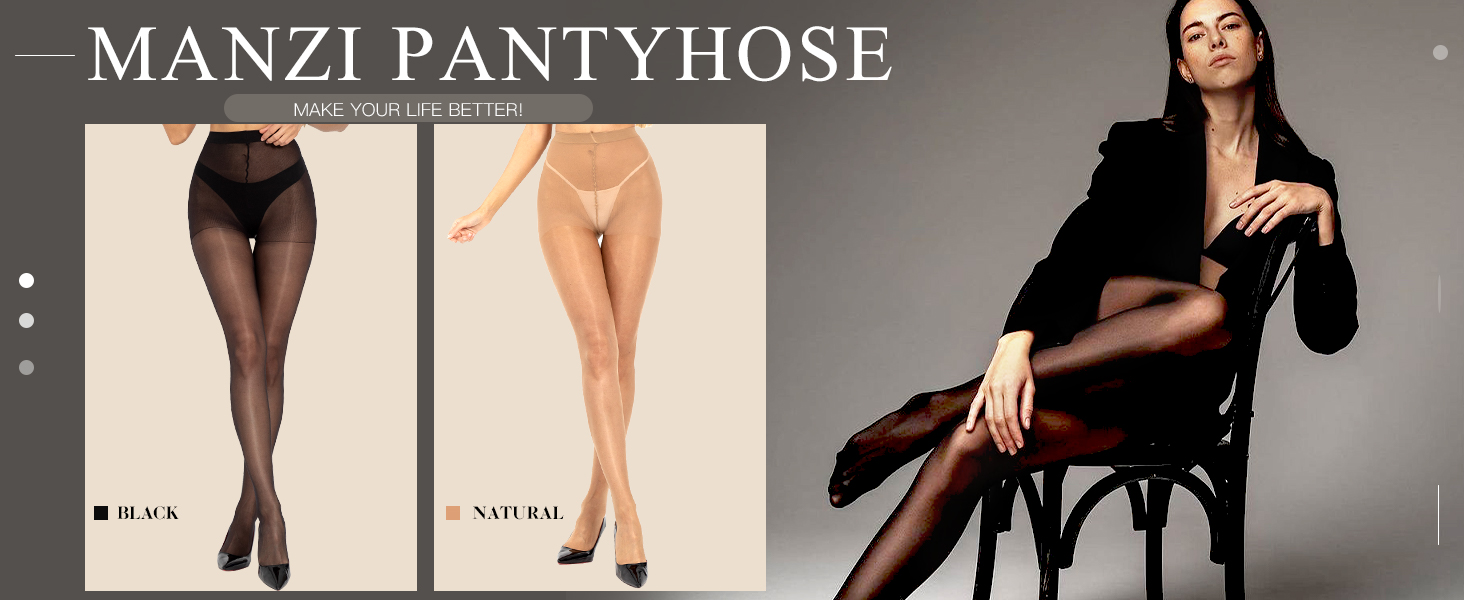 shiny pantyhose