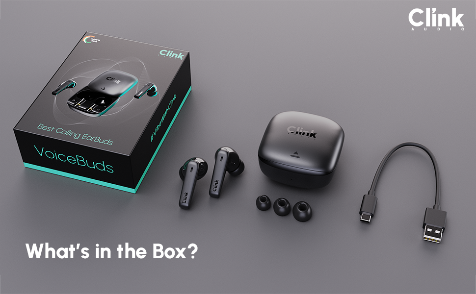 voicebud clink audio earbuds