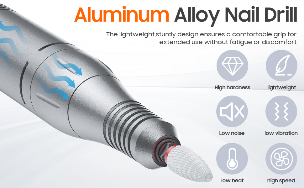 aluminum alloy Handpiece lightweight design is perfect for extended use with smart heat dissipation