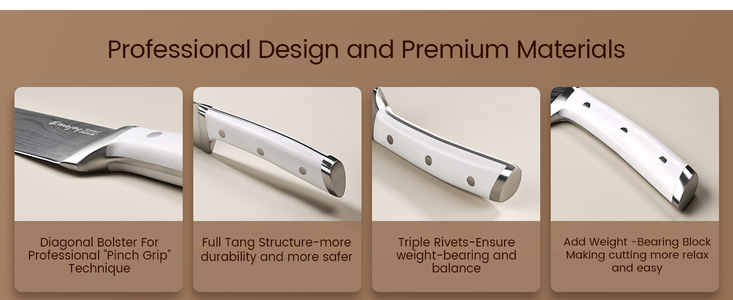 Knives Set for Kitchen