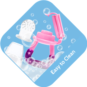 Silicone Baby Fresh Fruit and Food Feeder, Pacifier