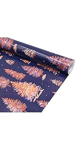 43cm *10m Floral Wrapping Paper Roll With Rose Love Heart,Topeedy ECO