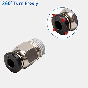 bowden tube ptfe tube pc4-m10 filament connector ender 3 bowden tube bowden tube connector