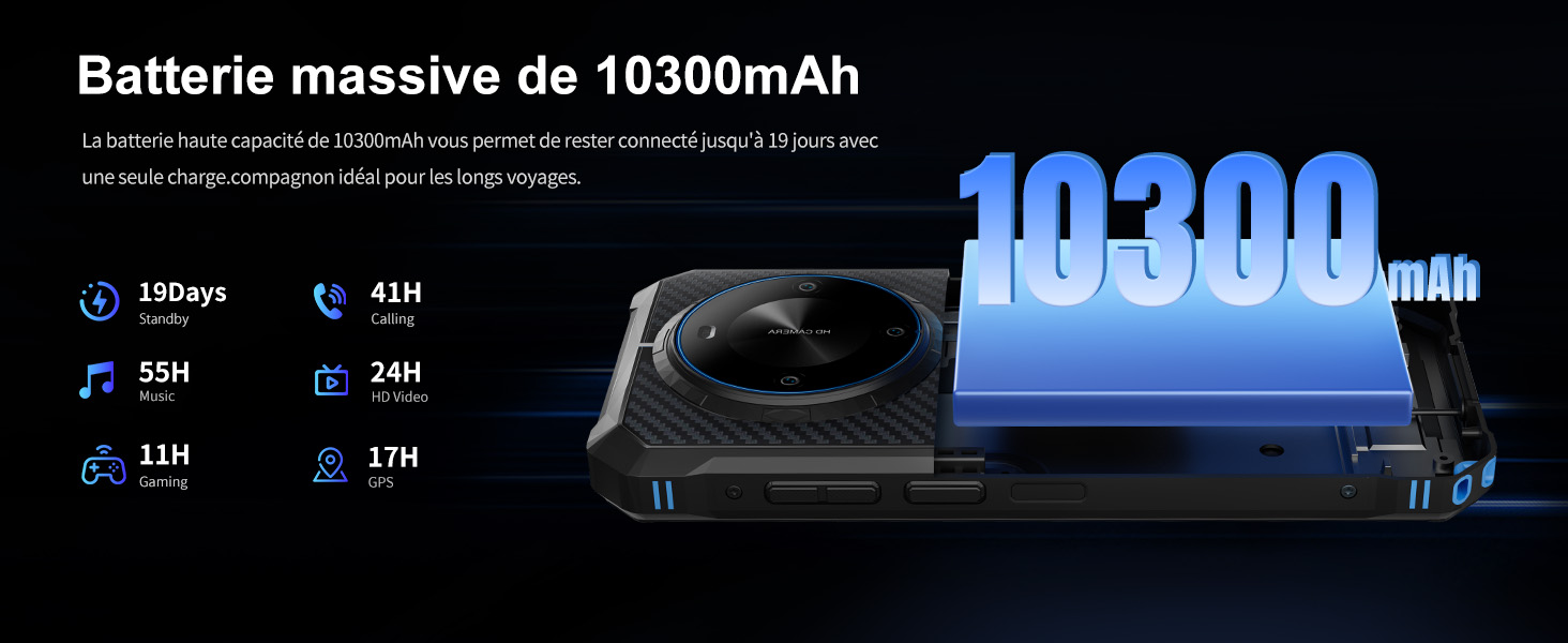 Batterie de 10300mAh