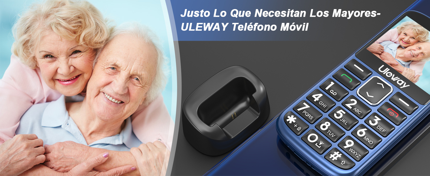 telefono movil personas mayores con boton sos