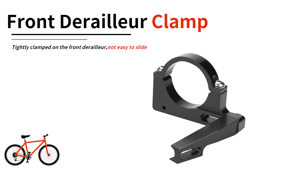 VGEBY Front Derailleur Clamp, UltraLight Aluminum Alloy