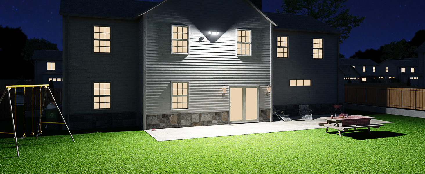 outdoor flood lights for yard