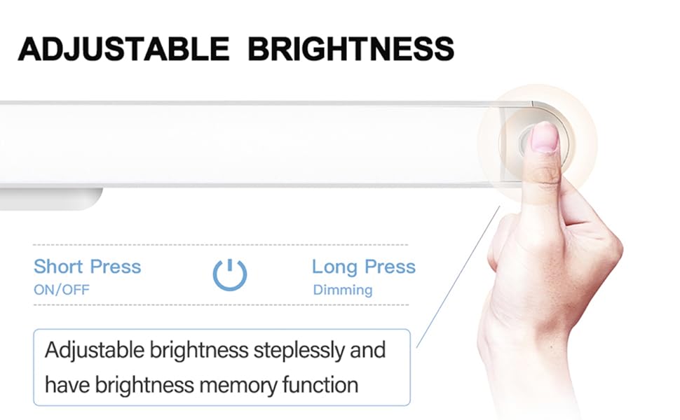 KAGWON Wall Reading Light, 6W 26 LED 2600mah Battery, Stick on Bunk Bed