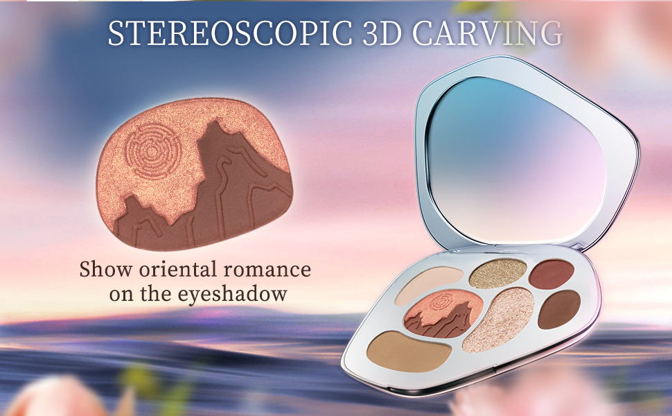 eyeshadow makuep palette shimmer matte earth tone