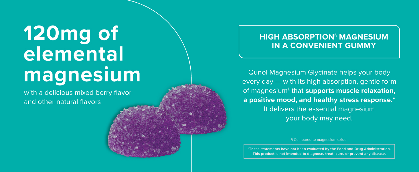 supports muscle relaxtion, a postive mood, and healthy stress response