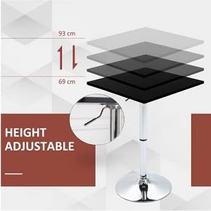 Adjustable Up and Down Bar Table