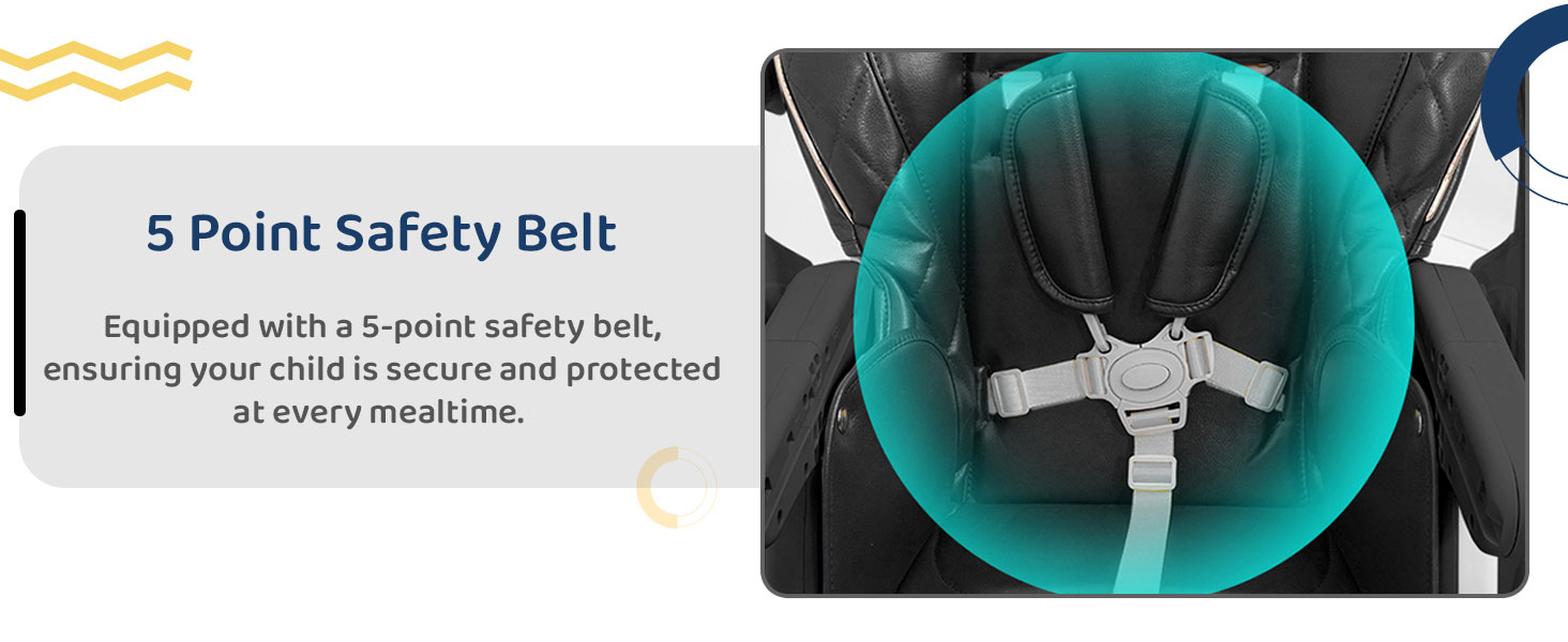 Plastic baby high chair