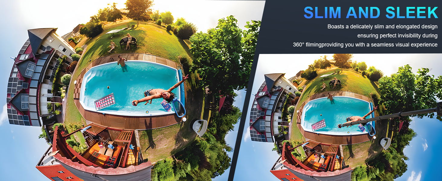 invisible for insta360 camera