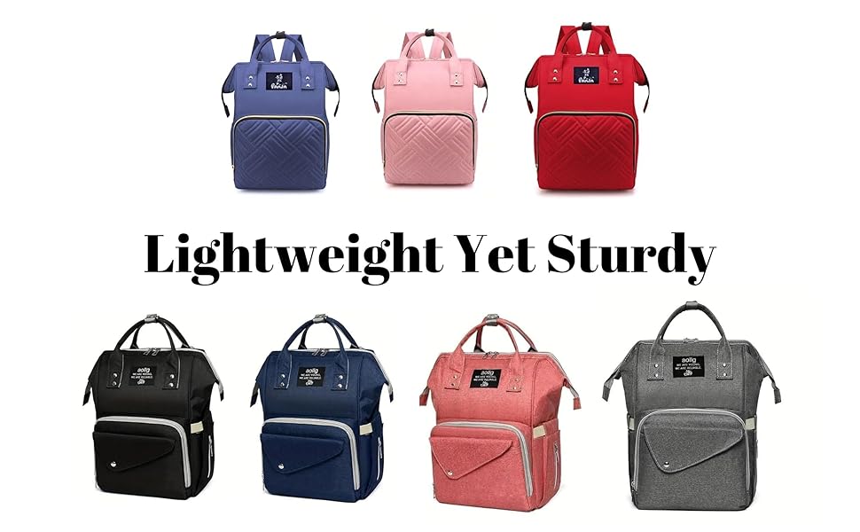 Diaper Bag Backpack, Multi-Functional Diaper Bag, Travel Diaper Bag, Unisex Diaper Bag