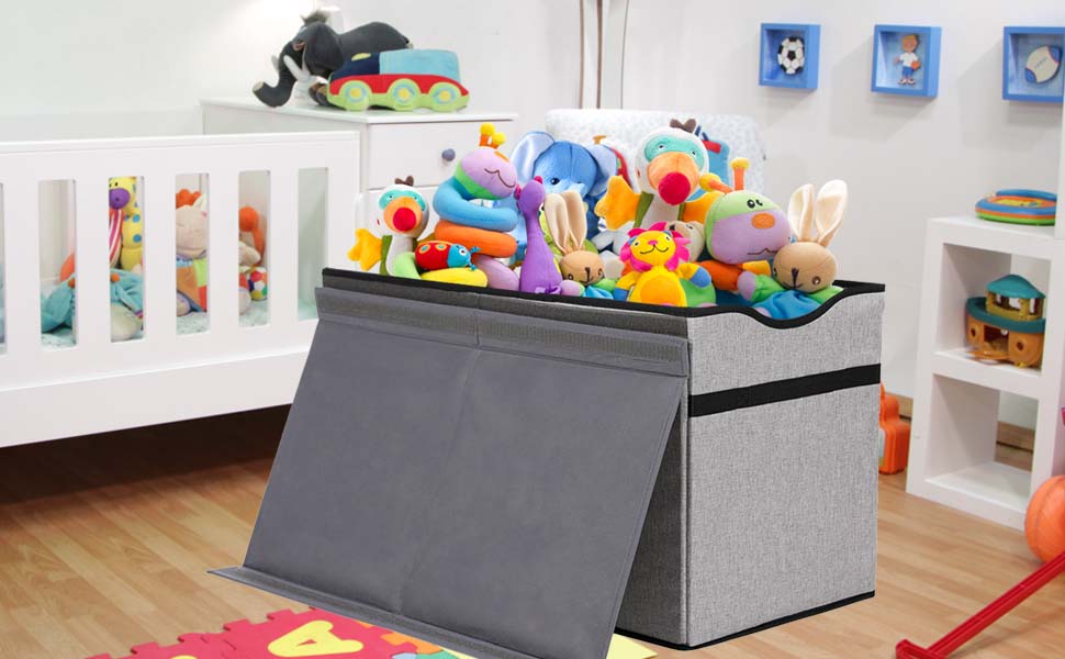 VICTOR'S Toy Storage Organizer Extra Large Toy Box Chest
