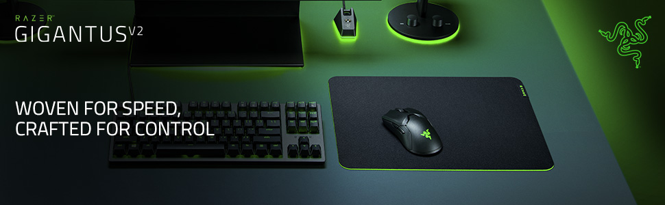 Amazon.co.jp: Razer Gigantus v2 布製ゲーミングマウスパッド