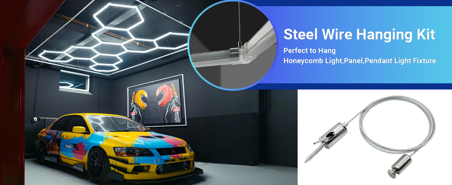 lighting suspension wire