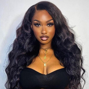 straight human hair wig