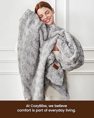 Cozy Bliss Wave Textured Blanket