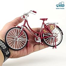 クラシックスタイル 金属製 自転車模型 全長約42cm クラシックスタイル 金属製 自転車模型 全長約42cm