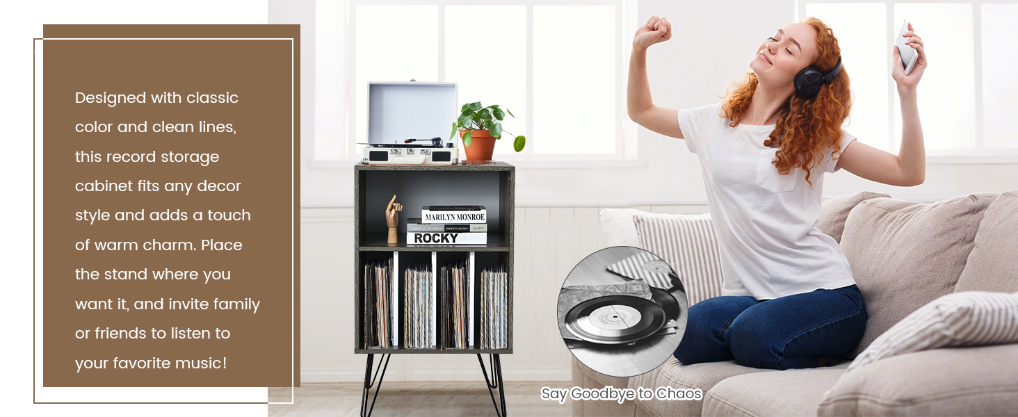 Record Player Stand