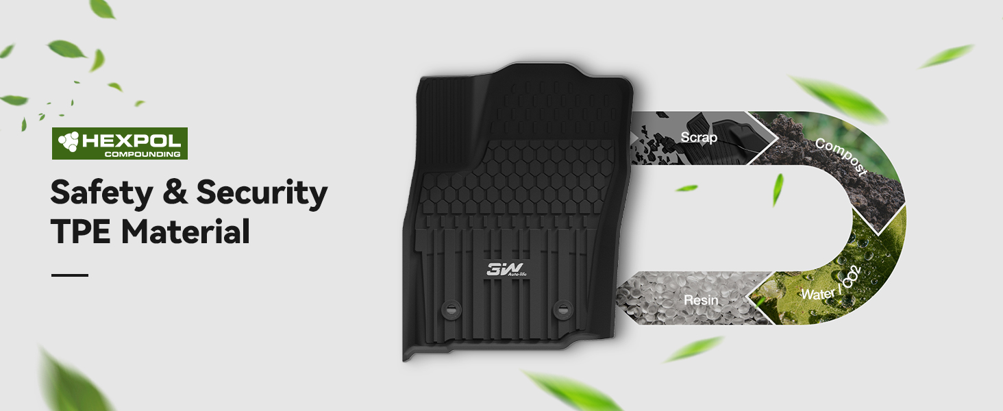 3W Floor Mats for Toyota 2024 Double Cab(Not fit