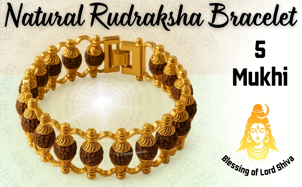 Japam Rudraksha Bracelet for Inner Peace, Meditation & Divine Protection