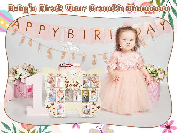 Photo Frame Neutral Baby Keepsake Frame