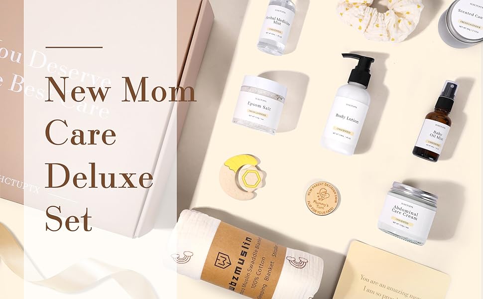 New Mom Care Package After Baby