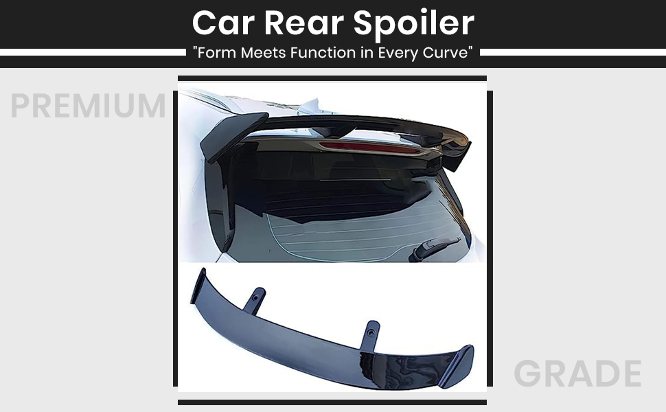 SPN-JGSP AUTO Universal Car Rear Spoiler