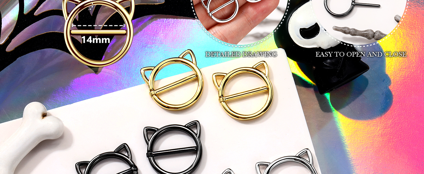 nipple clicker rings