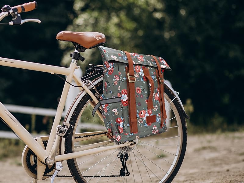 Amazon.co.jp: TOURBON 自転車バッグ リュック リアバッグ