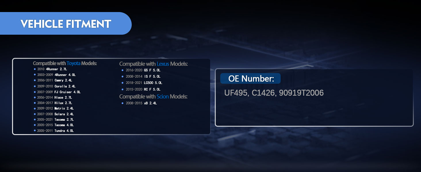 Toyota Lexus Tundra 4Runner Tacoma Solara Matrix 2008 IS F 2006 2007 2008 2009 2010 2011