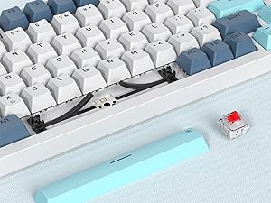 Silencer foam under space bar