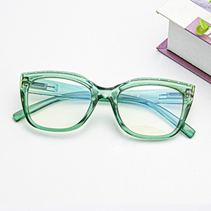 Blue light blocking reading glasses