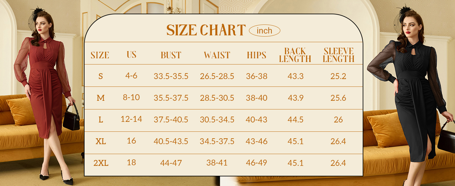 Women Vintage Ruched Front Wrap Dress for Formal