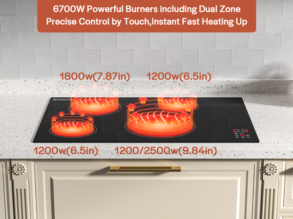 30 inch electric cooktop built in,empava 30 electric cooktop,summit cooktop radiant,electric stove