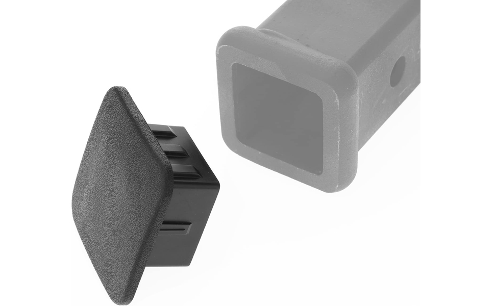 LFPartS Heavy Duty Trailer Hitch Cover Cap Plug (Fits 2