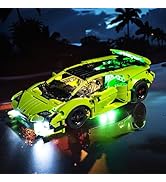 BRICKSHINING LED Lighting Compatible with Lego Lamborghini Huracán Tecnica 42161, Light Kit Compa...