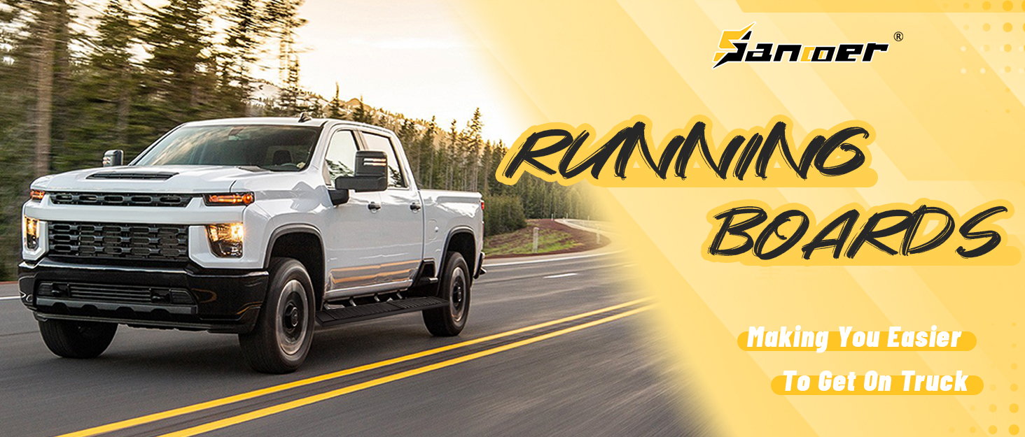 Sanooer 6'' Running Boards Compatible with 20072018