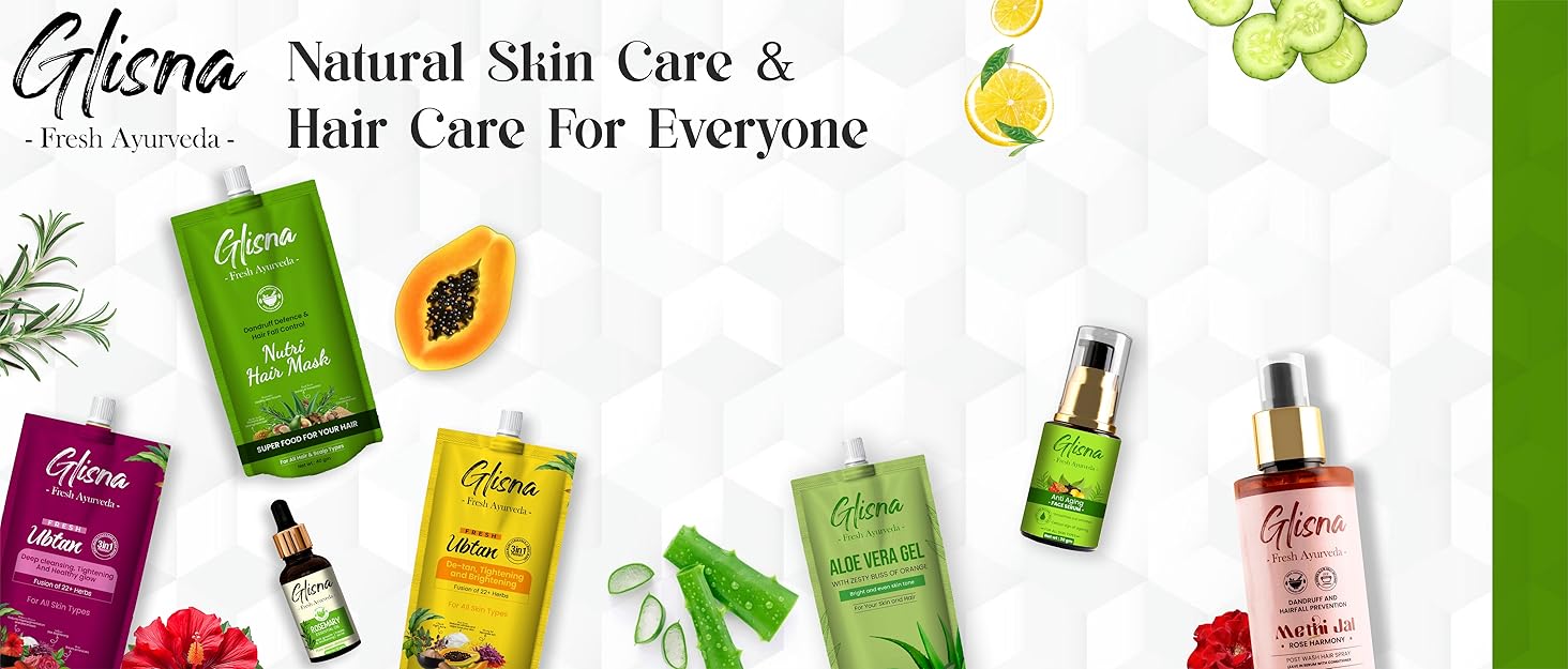 Glisna Brand Story Main Page