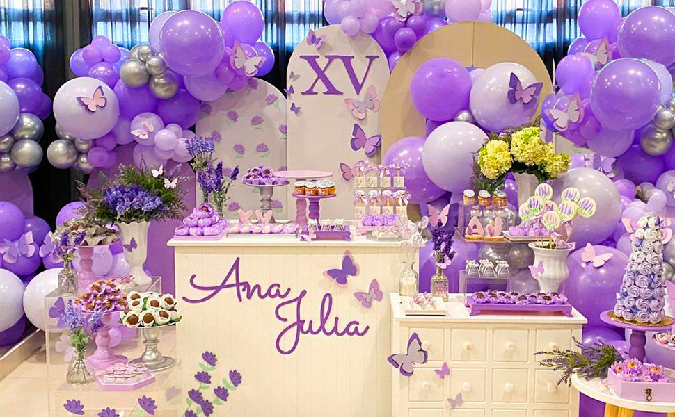 lavender lilac balloons balloons purple purple balloons purple balloon kit dark purple balloons