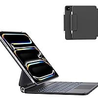 Amazon.com: AUSDOM iPad Pro M4 11 inch Case with Magic Keyboard