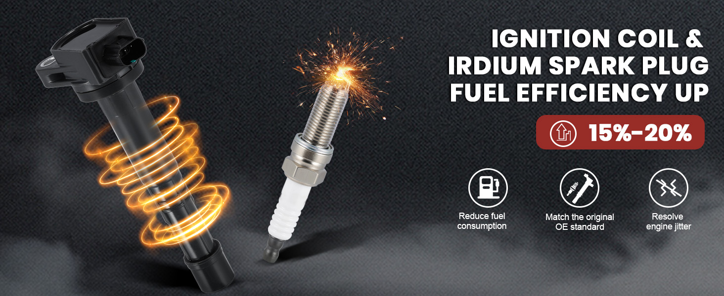 ignition coils and spark plug