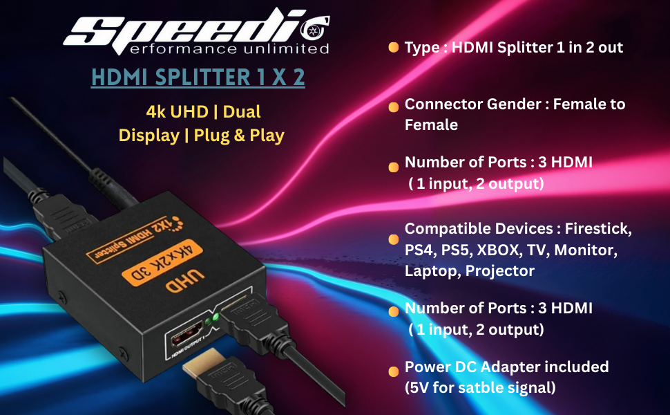 hdmi splitter for presentations