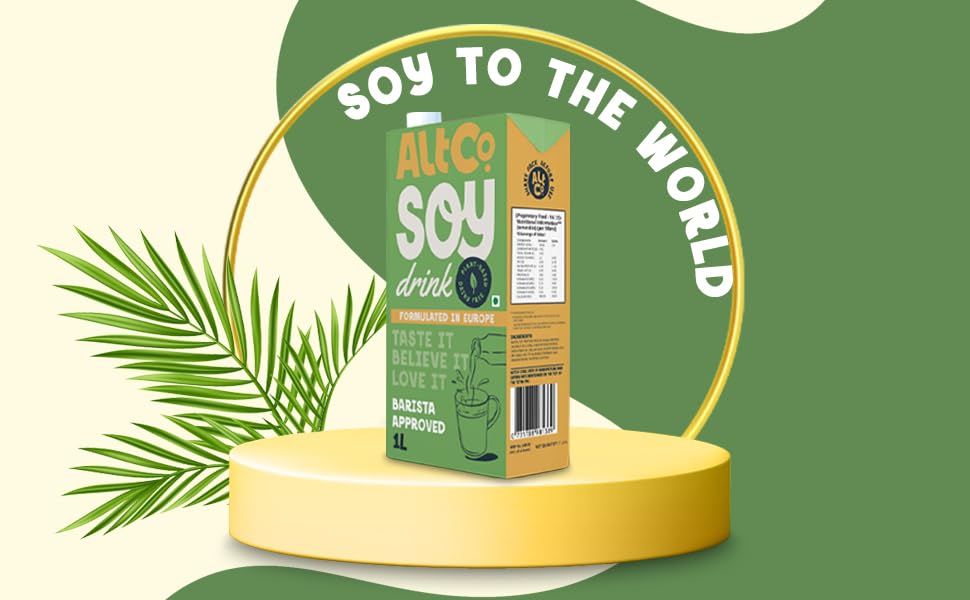Alt Co Soy Milk 1L SOYA Milk Lactose Free Milk Gluten Free