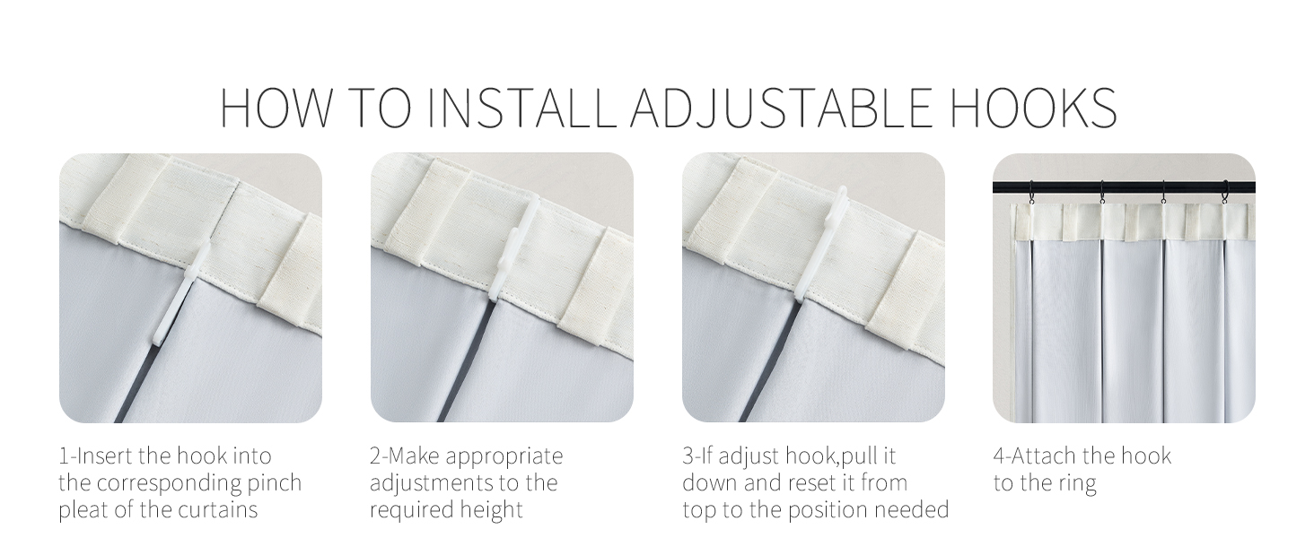 pinch pleated curtains