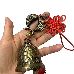 Amazon.com: DMtse Chinese Lucky Feng Feng Shui Vintage Bell